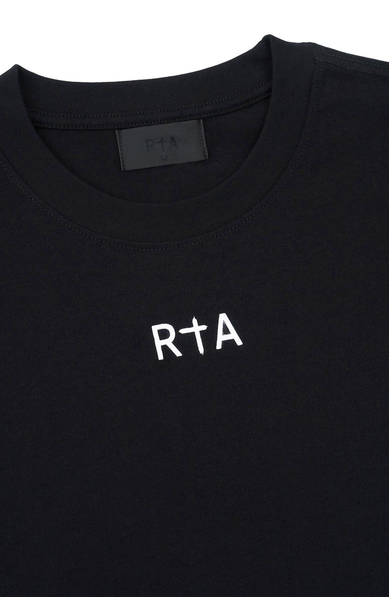 RtA Elian Flag Double Layer Graphic T-Shirt, Alternate, color, 
