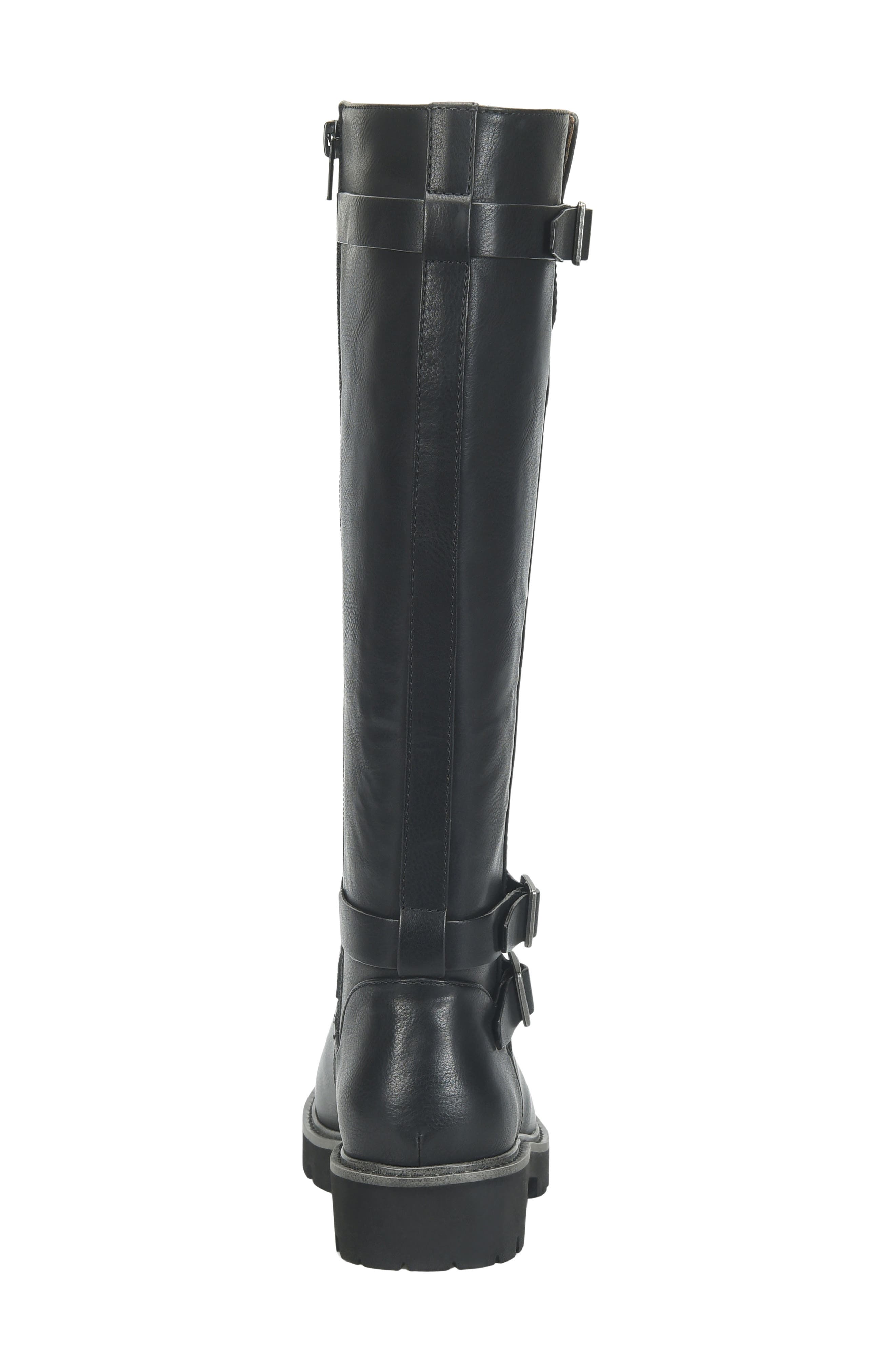 KORKS Fay Knee High Boot, Alternate, color, Black