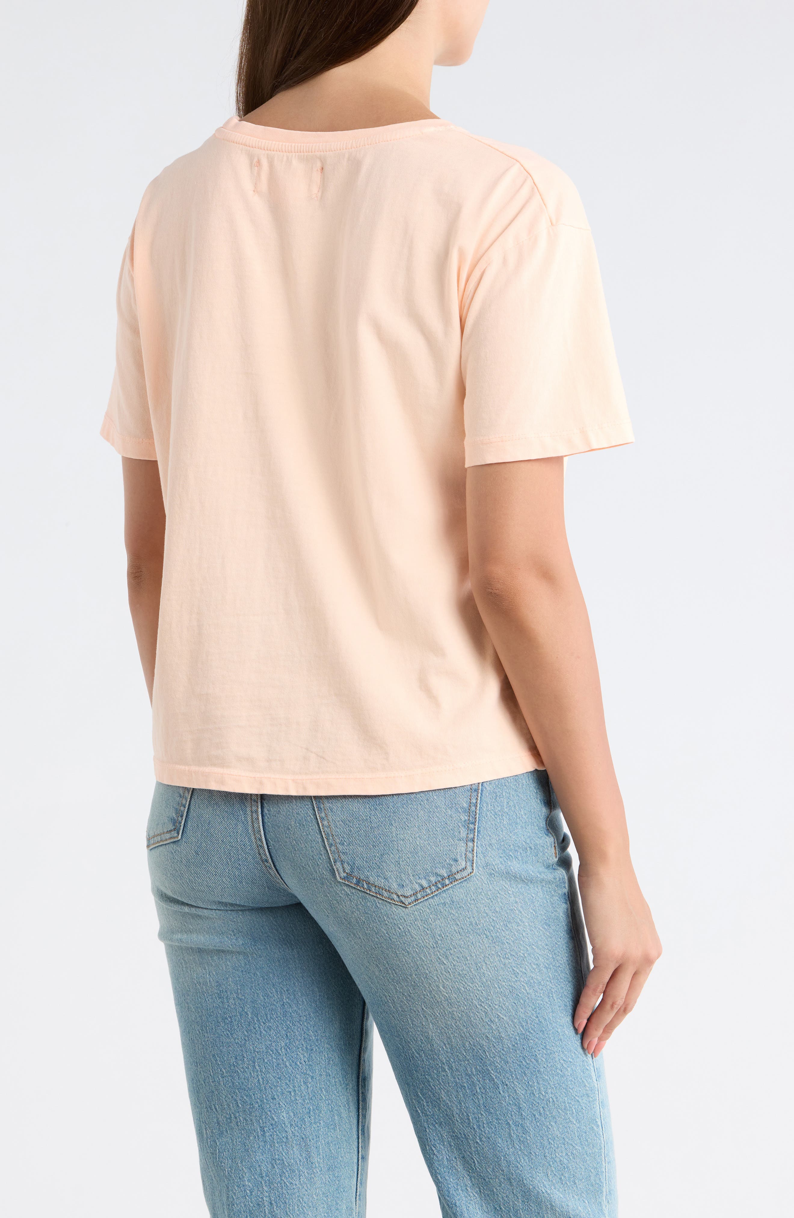 Toni Boxy Cotton Crop Tee - image 4
