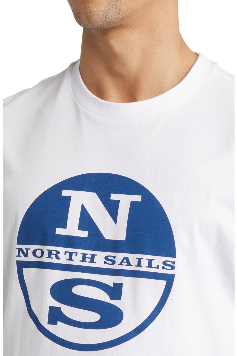 Logo Organic Cotton Graphic Tee, Alternate, color, WHITE