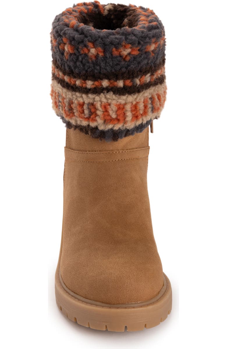 MUK LUKS Londyn Boot, Alternate, color, Dark Tan