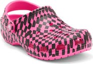 CROCS Classic Warped Checker Clog
