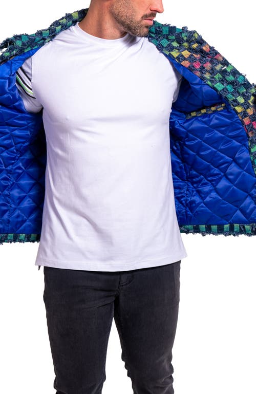 Maceoo Ascension 0015 Lined Denim Jacket In Green