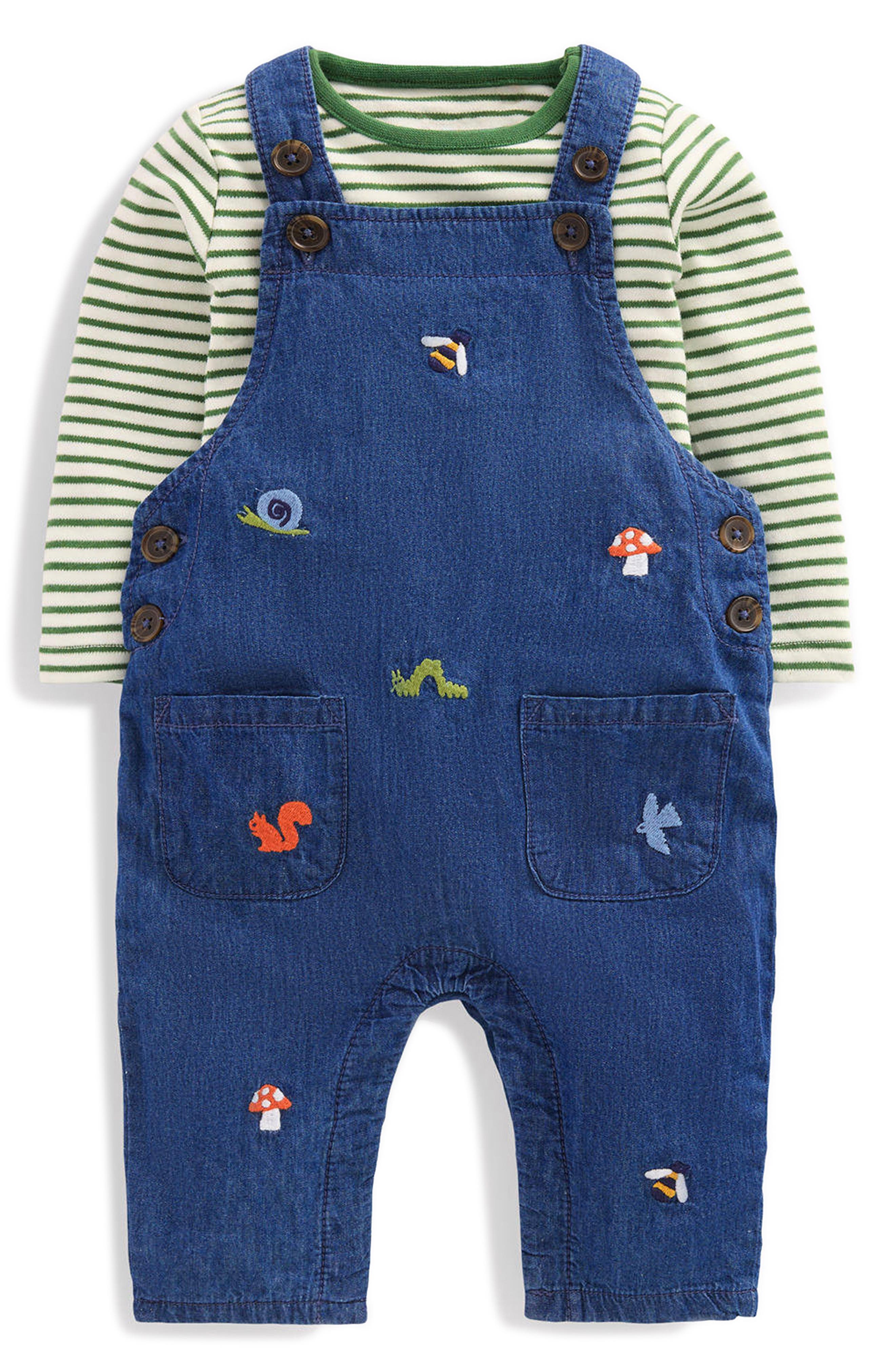 selected DENIM WOODLAND EMBROIDERY