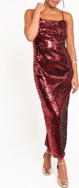 Petal & Pup Karley Sequin Maxi Dress
