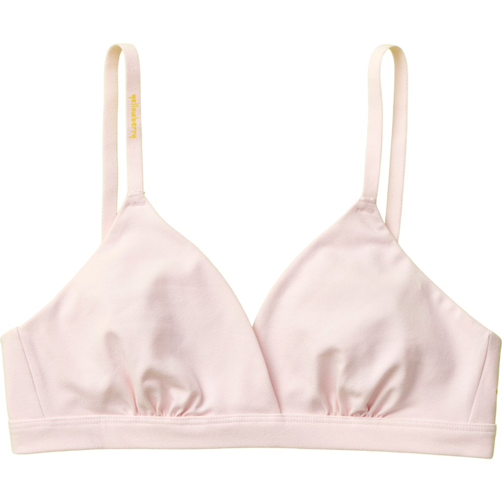 Yellowberry Butter Triangle Bra In Bubblegum
