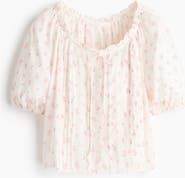 H&M Pintucked Blouse
