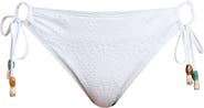 La Blanca Shellbound Side Tie Bikini Bottoms