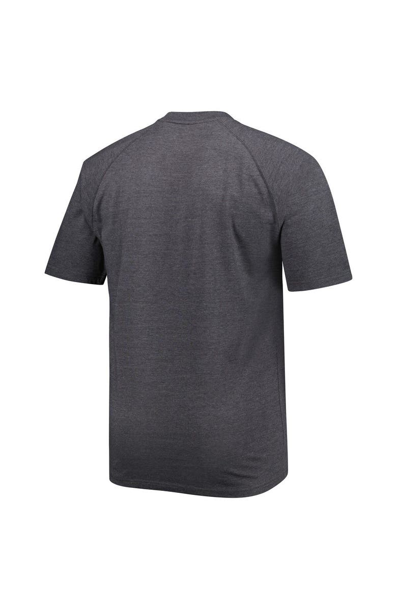 PROFILE Men's Charcoal Texas Longhorns Big & Tall Raglan T-Shirt, Alternate, color,