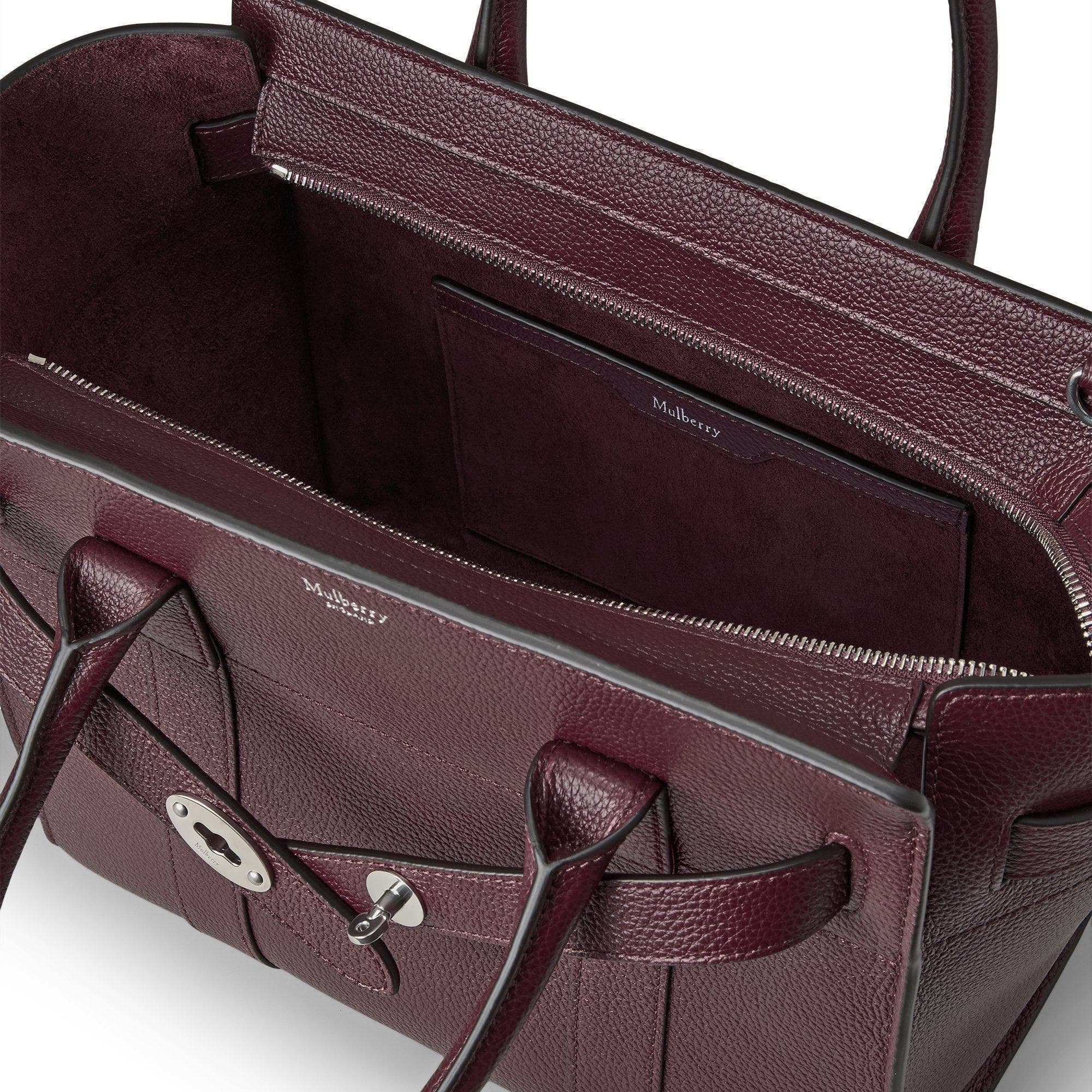 Mulberry Small Zipped Bayswater, Alternate, color, 