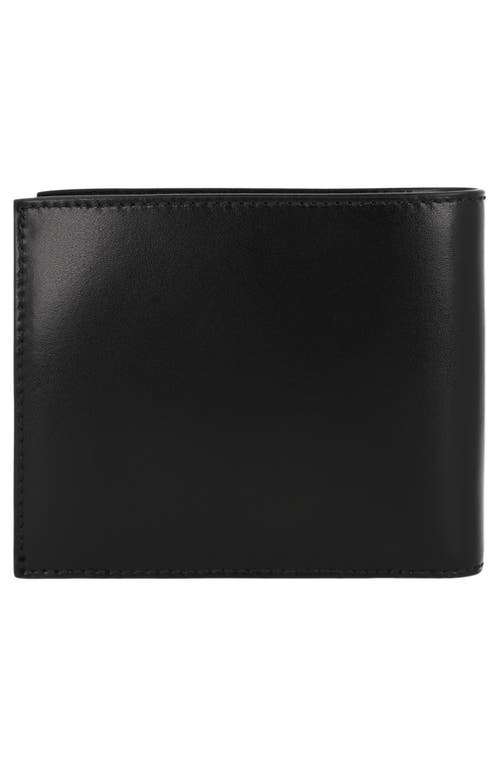 Ferragamo Crosta Polo Bifold Wallet In Black