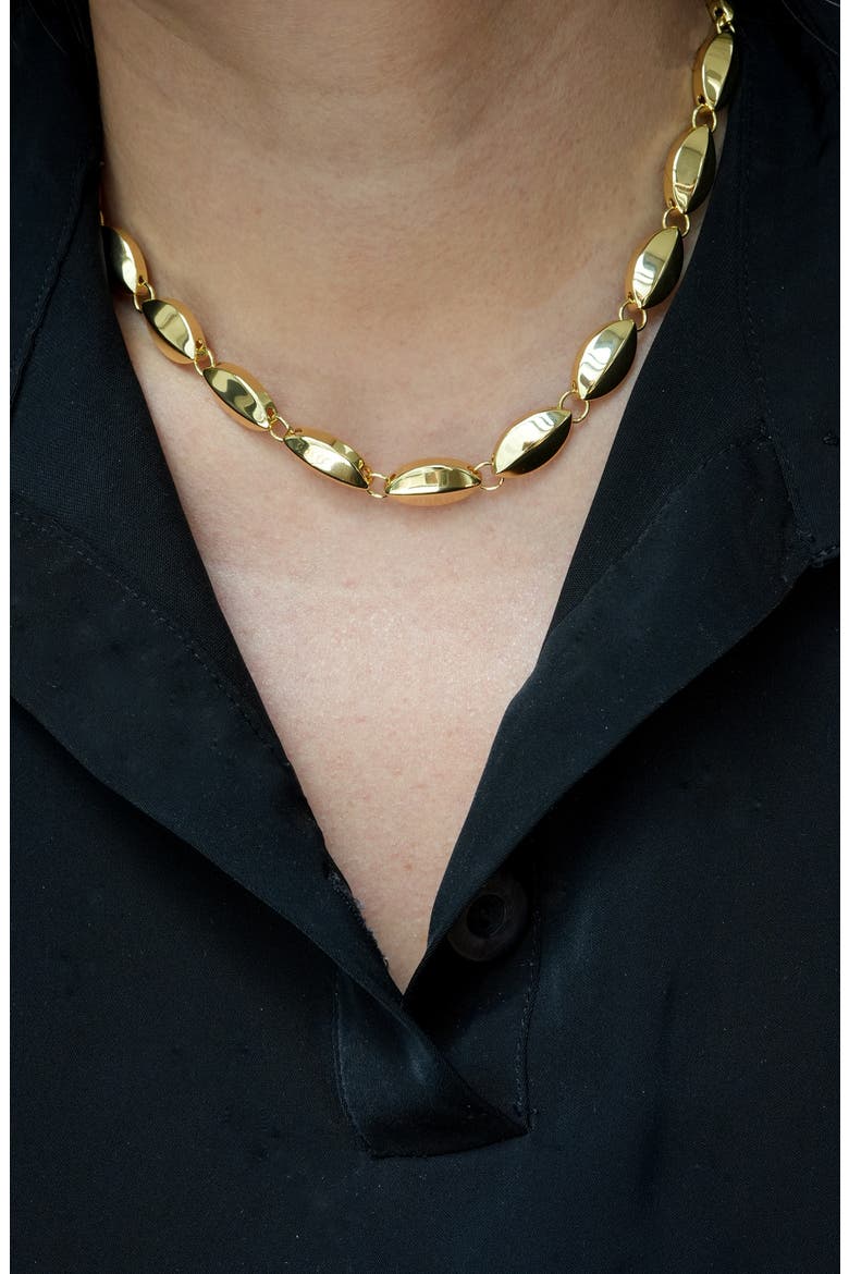 Marquee Chain Necklace, Alternate, color, GOLD