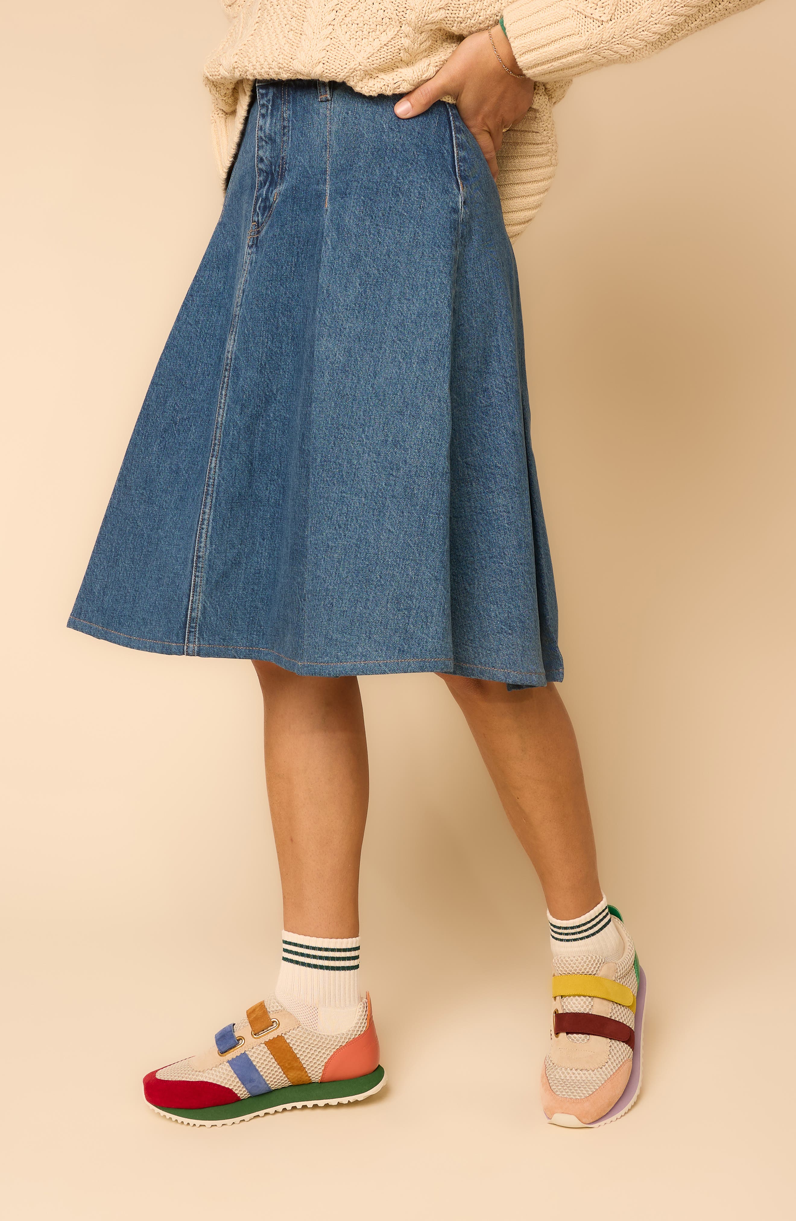 Charlotte Stone Conway Sneaker, Alternate, color, Kingston