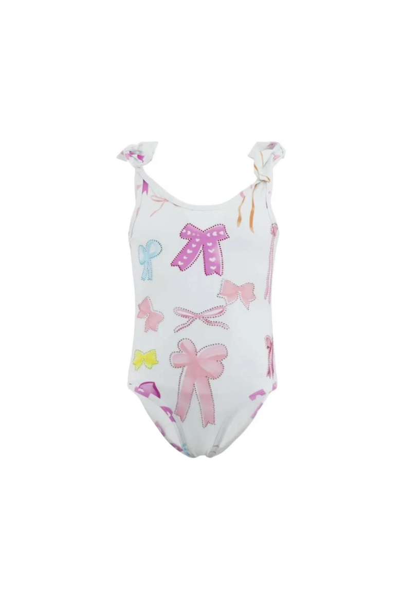 Pretty Bows Sparkle Swimsuit, Main, color, White