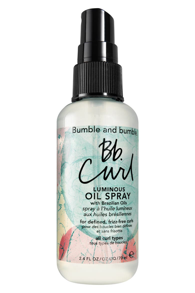 Curl Luminous Oil Spray, Main, color, NO COLOR
