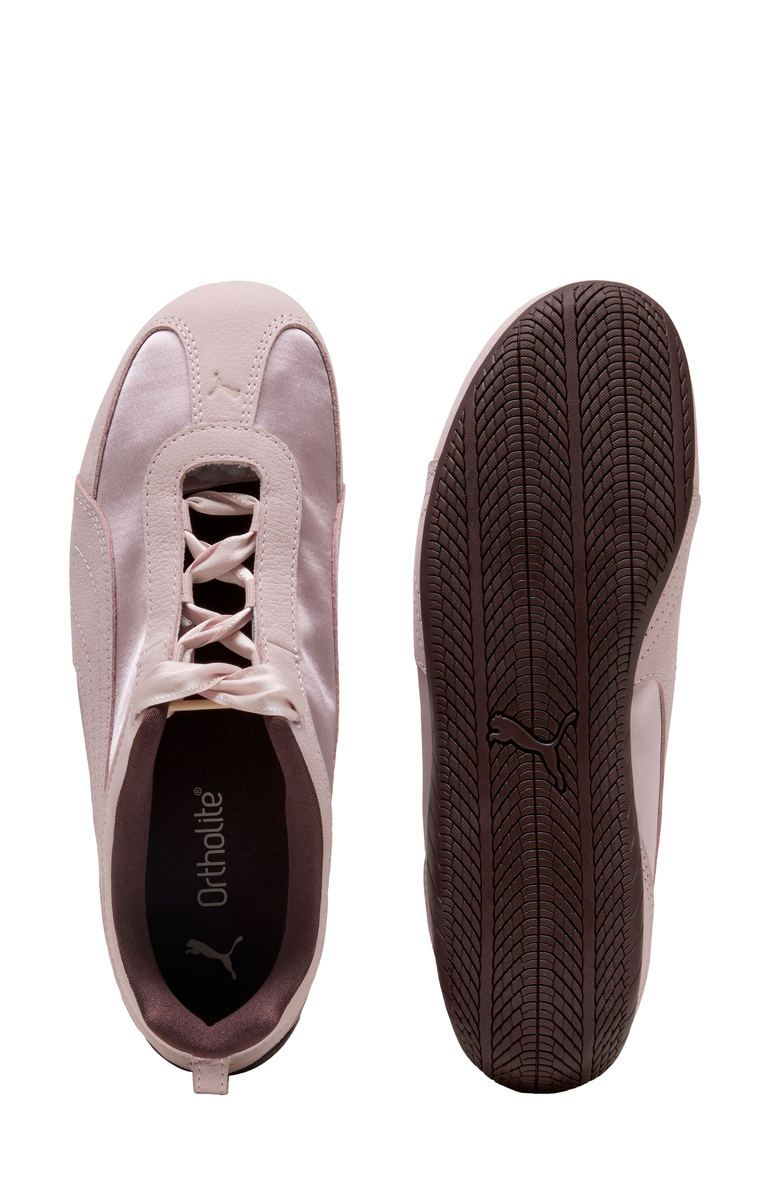 PUMA Speedcat Go Étoile Sneaker, Alternate, color, Misty Pink/ Chocolate Fondue