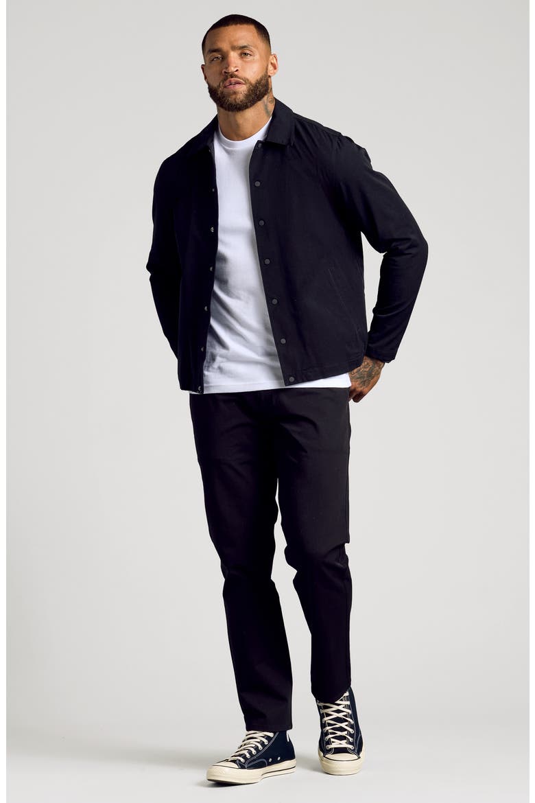 Water Repellent Coach's Jacket, Alternate, color, BLACK