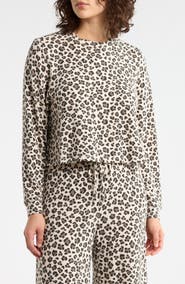 Abound Easy Cozy Crew Pajama Sweatshirt