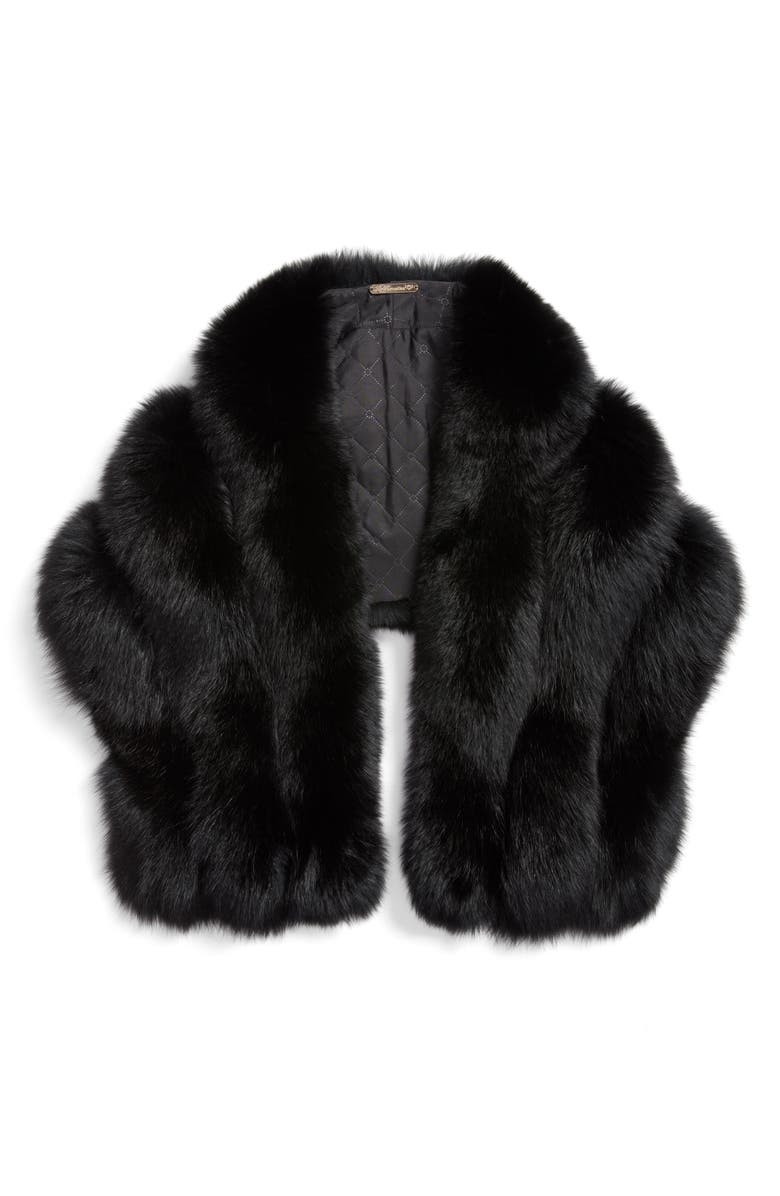 Halogen<sup>®</sup> Faux Fox Fur Stole, Alternate, color, 