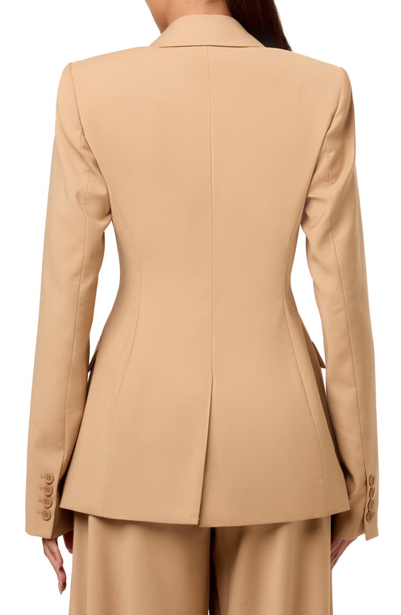 Naked Wardrobe One-Button Blazer, Alternate, color, Camel