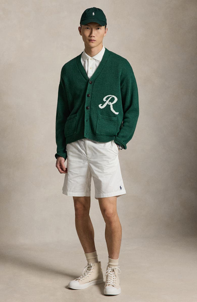 Polo Ralph Lauren Prepster Cotton Twill Chino Shorts, Alternate, color, Ceramic White