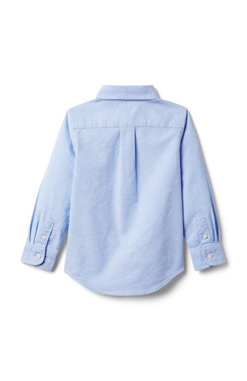 Janie And Jack The Oxford Shirt In Blue