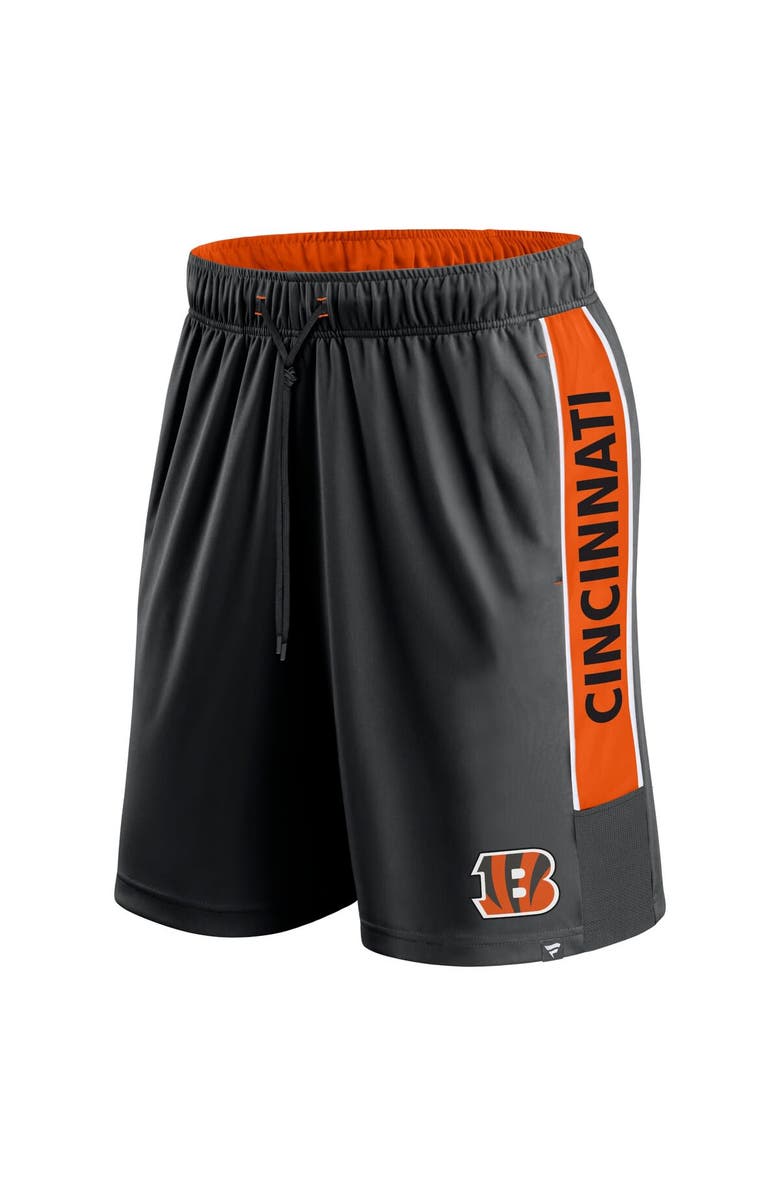FANATICS Men's Fanatics Branded  Black Cincinnati Bengals Win The Match Shorts, Alternate, color, 