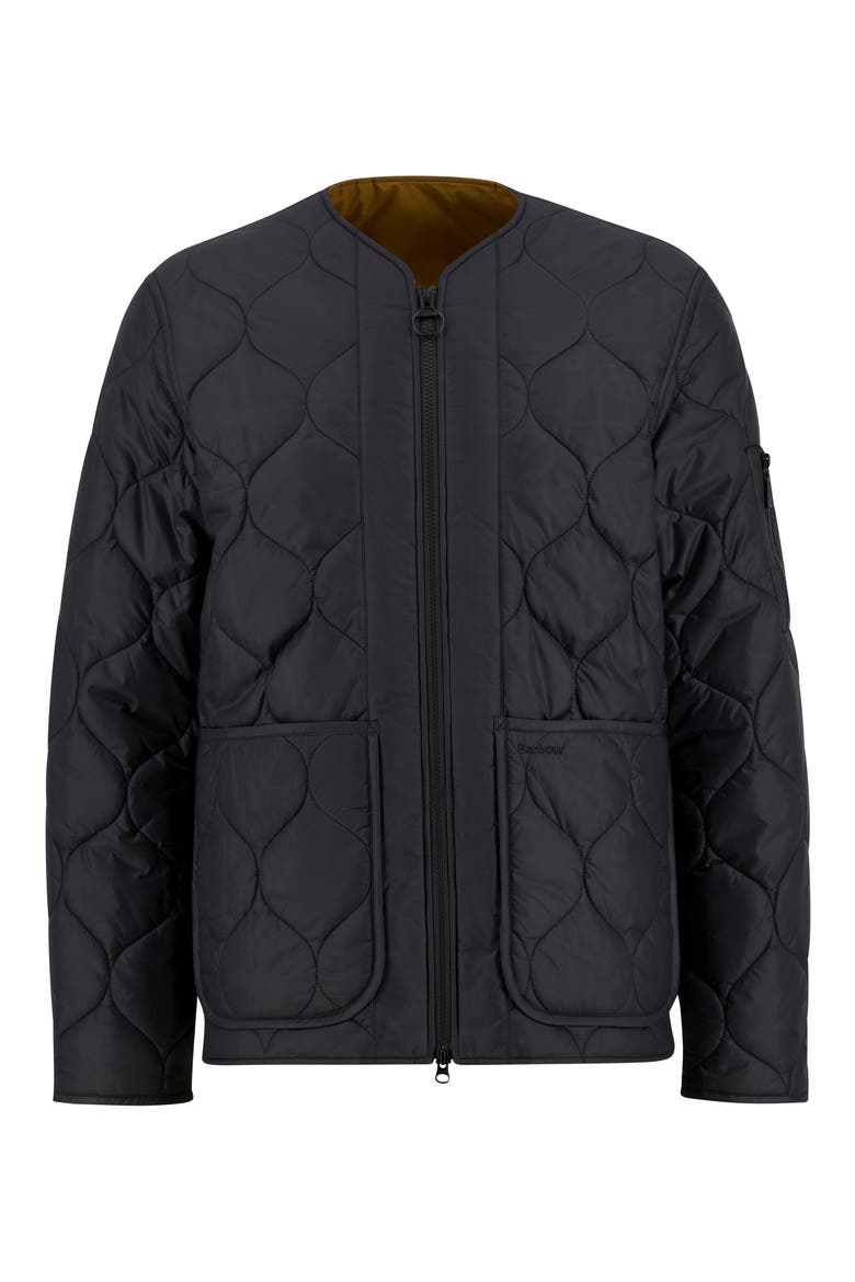 Re-Engineered Utility Onion Quilted Ripstop Jacket, Alternate, color, BLACK