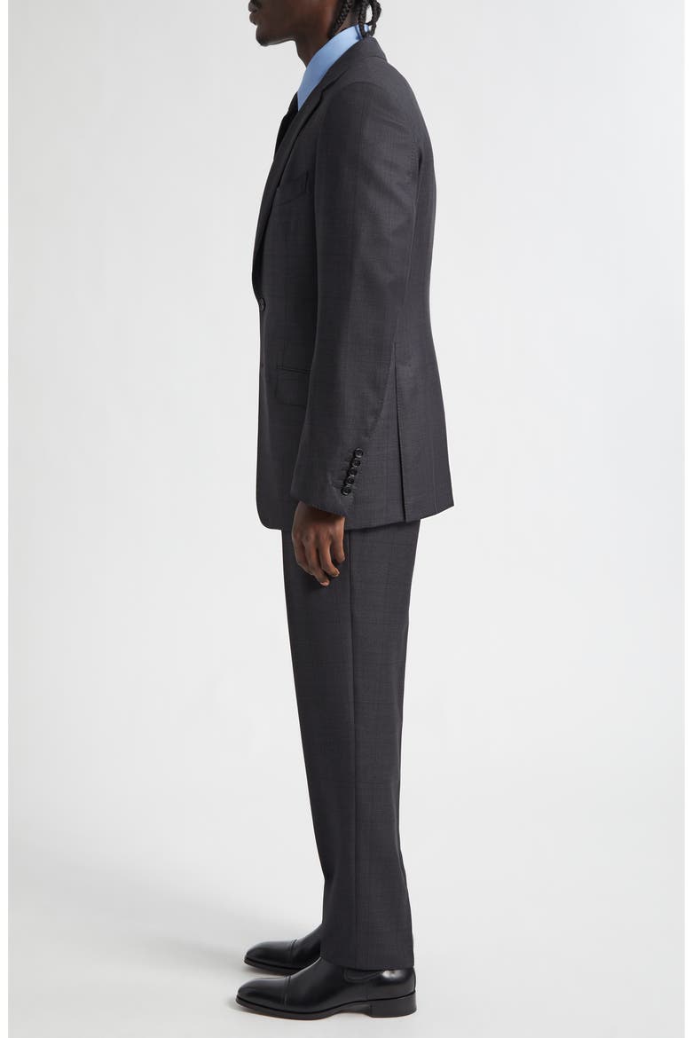 O'Connor Shadow Windowpane Check Wool Suit, Alternate, color, ANTHRACITE