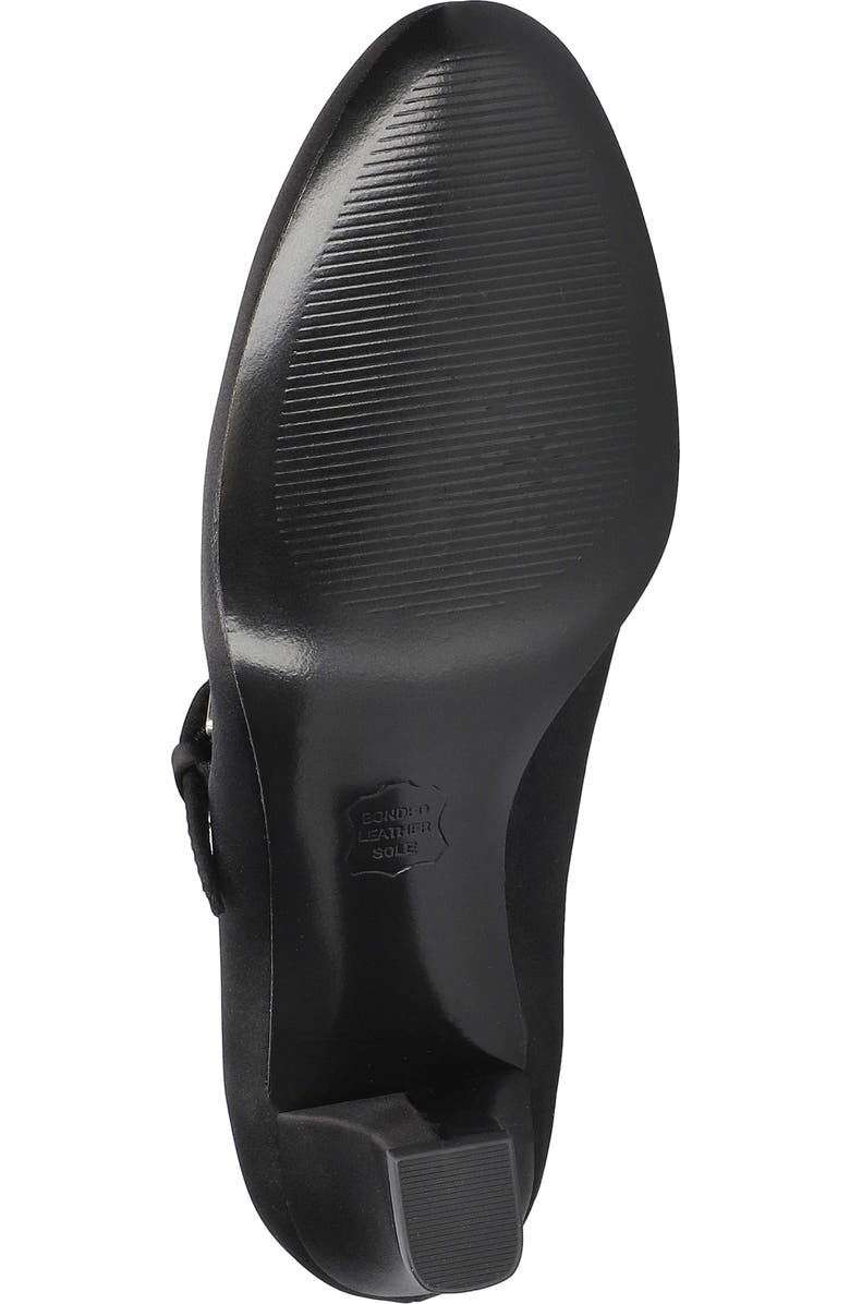 EASY STREET Meryl Mary Jane Pump, Alternate, color, Black Satin