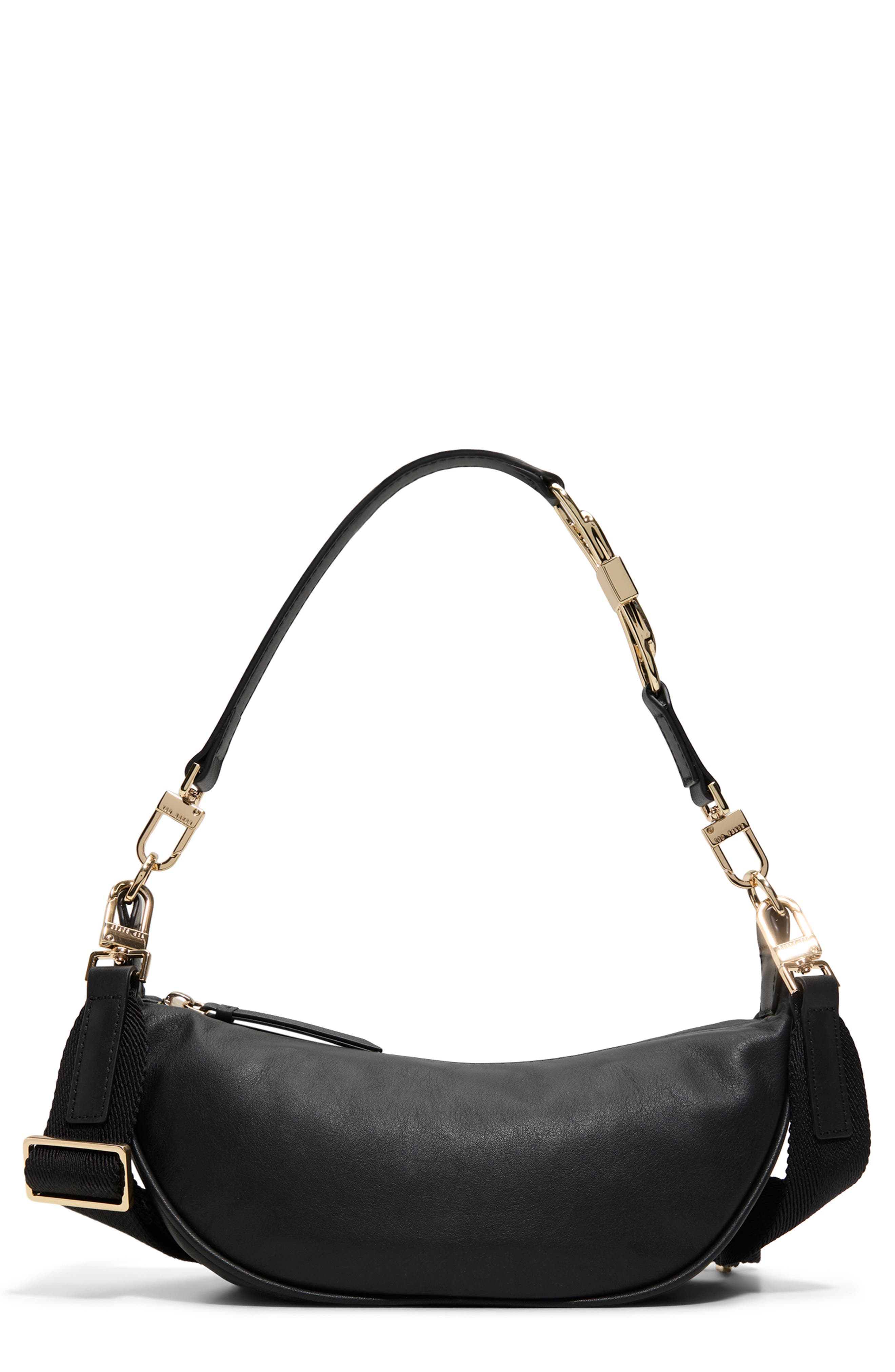 Ted Baker Clare Bow Leather Crossbody Bag, Main, color, 