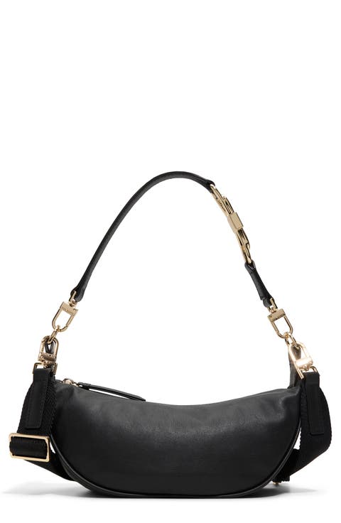 Clare Bow Leather Crossbody Bag