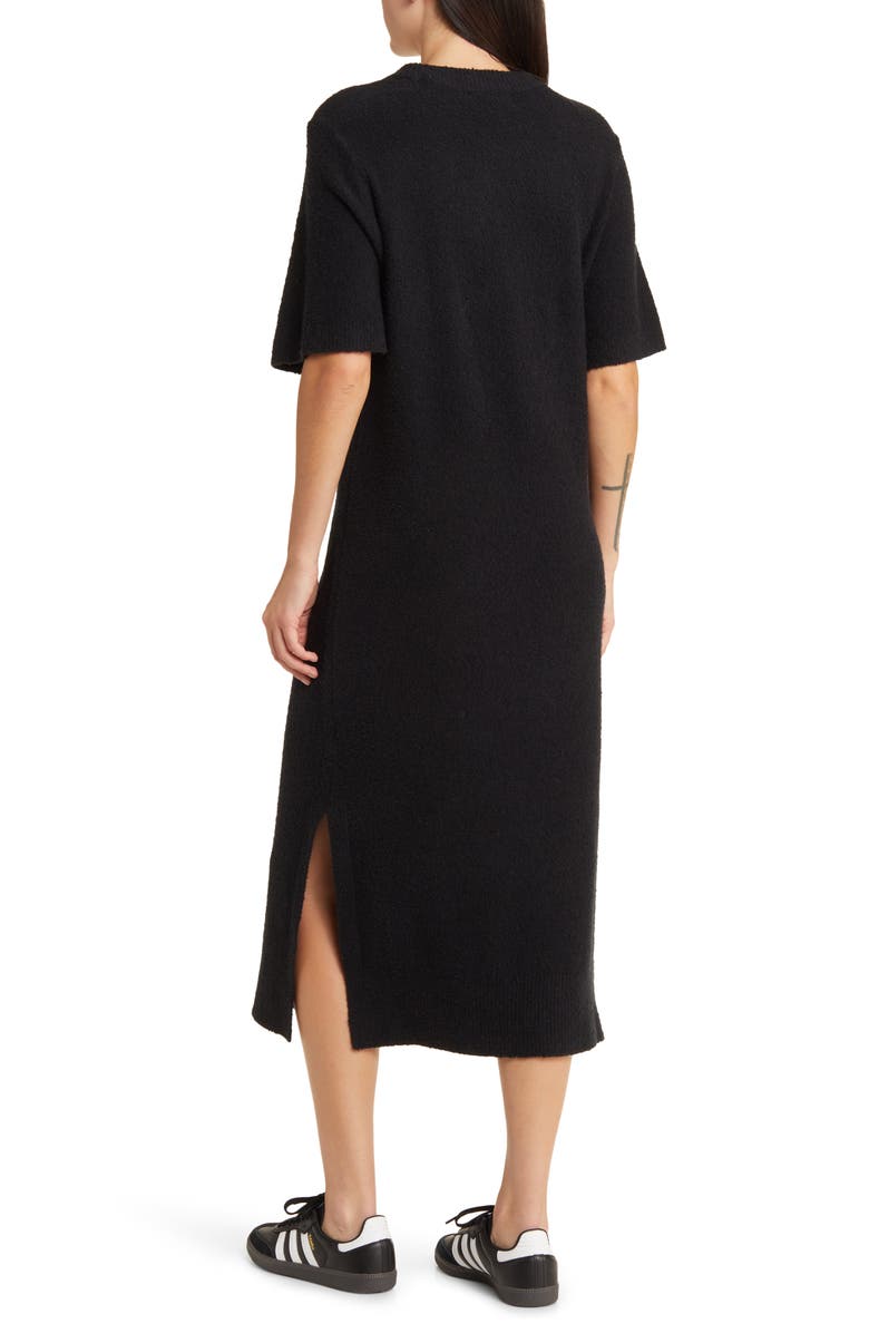 Treasure & Bond Bouclé Midi Sweater Dress, Alternate, color, 