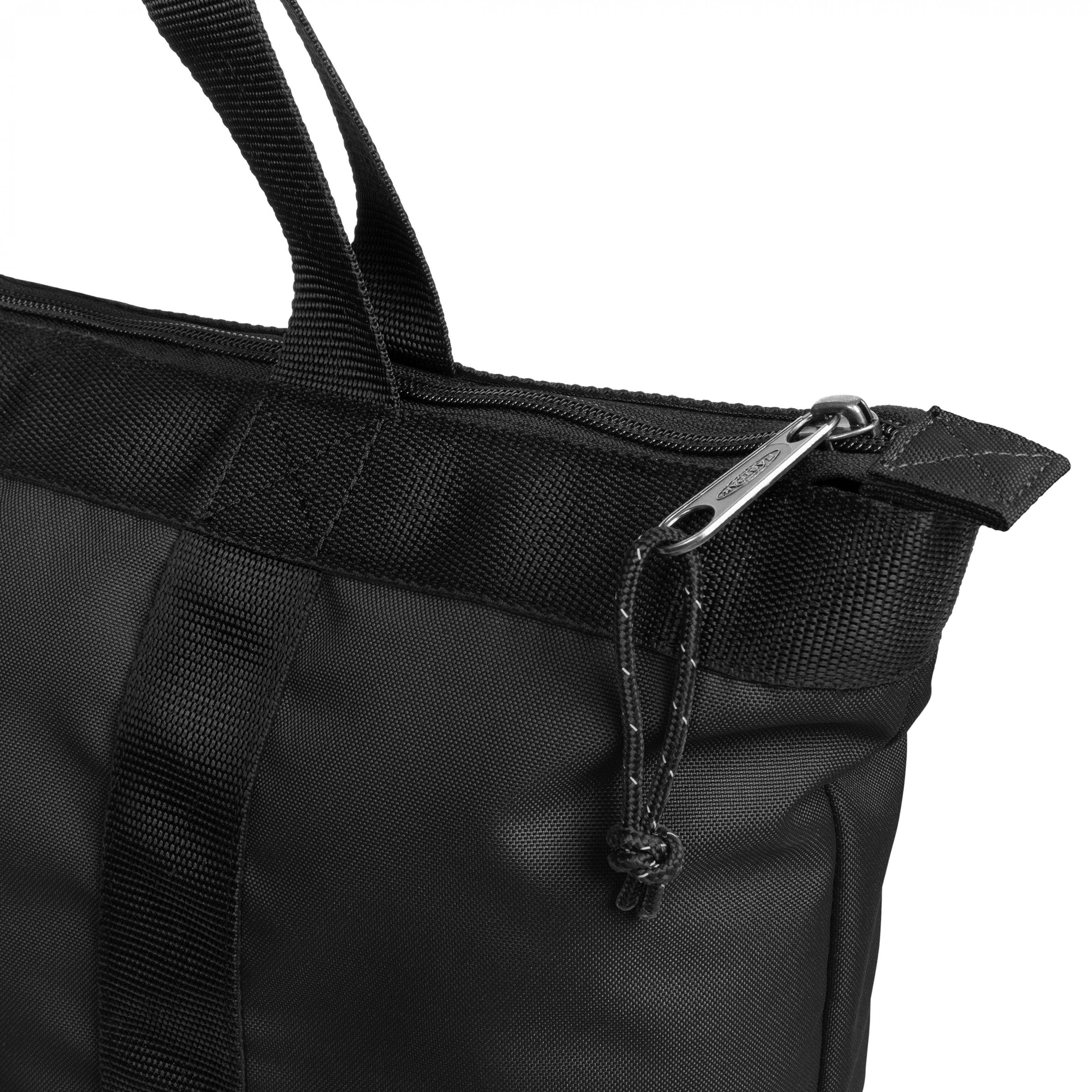Eastpak Travel Tote Black Shoulder Bags, Alternate, color, Black