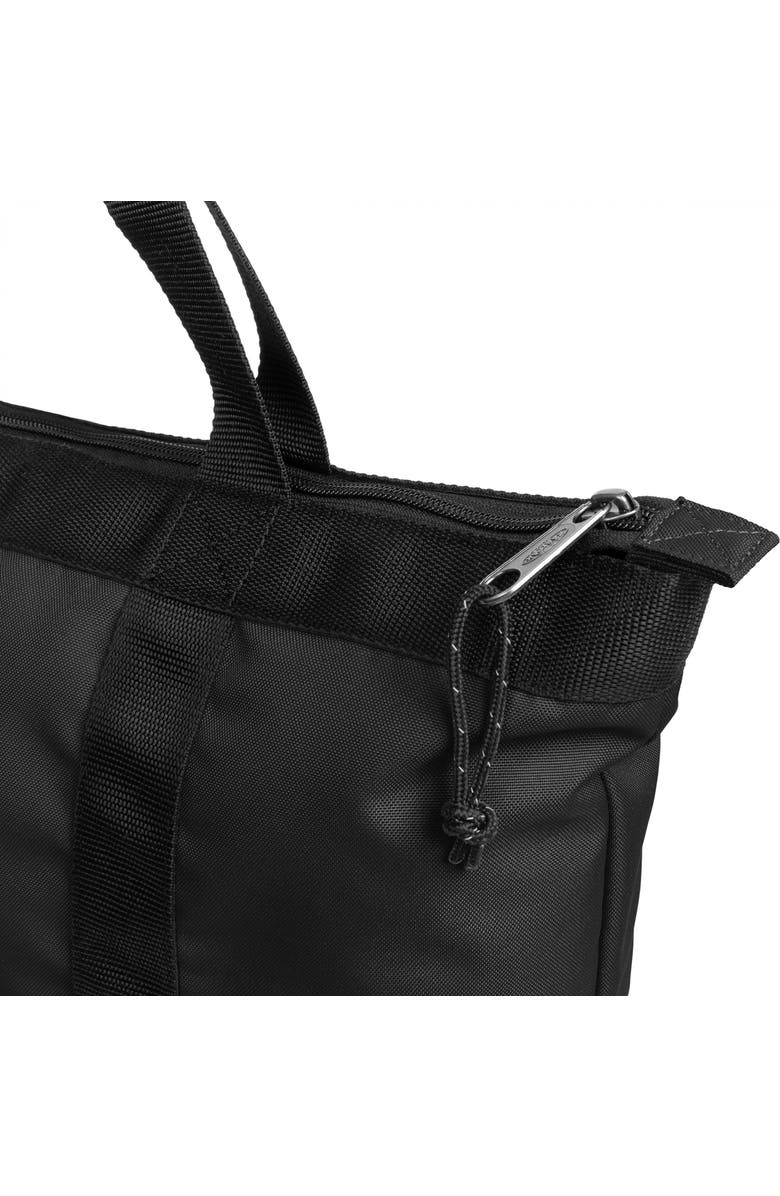 Eastpak Travel Tote Black Shoulder Bags, Alternate, color, Black