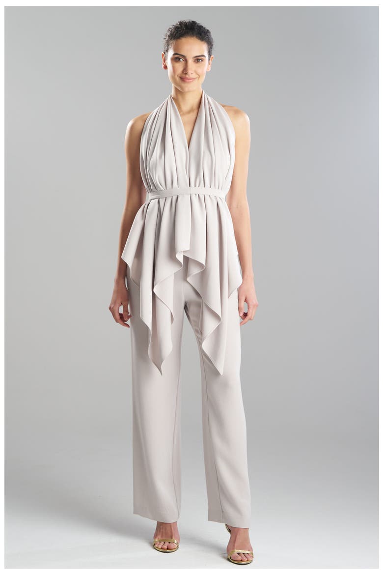 Stretch Crepe Neck Wrap, Main, color, Pearl
