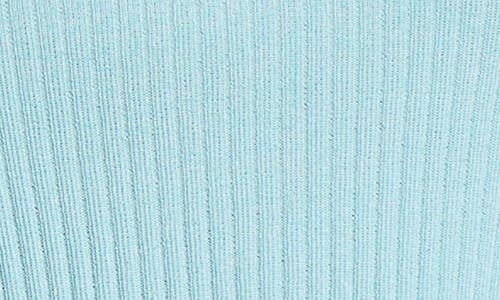 Jones New York Open Front Rib Cardigan In Aqua Mist
