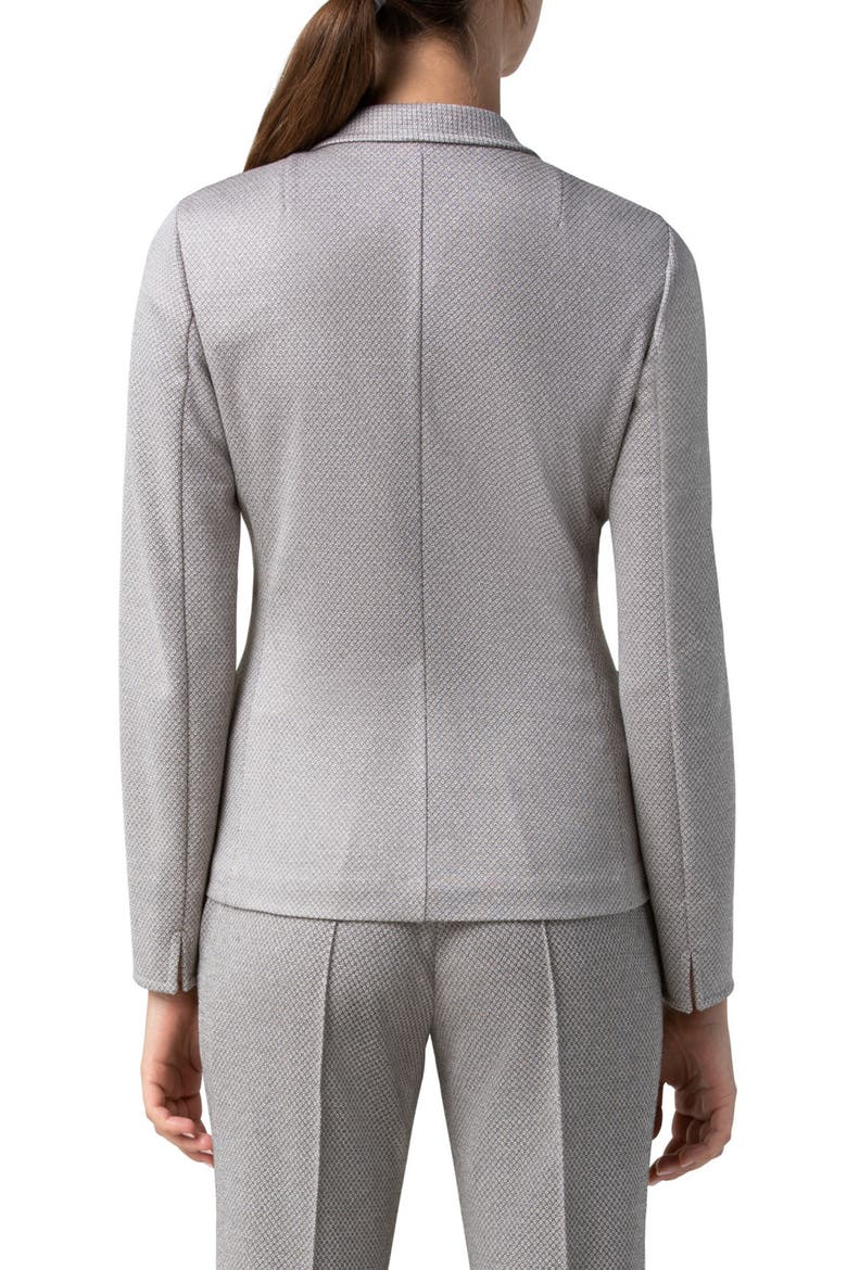 Tricot Blazer, Alternate, color, LIGHT TAUPE-SUNSHINE POP