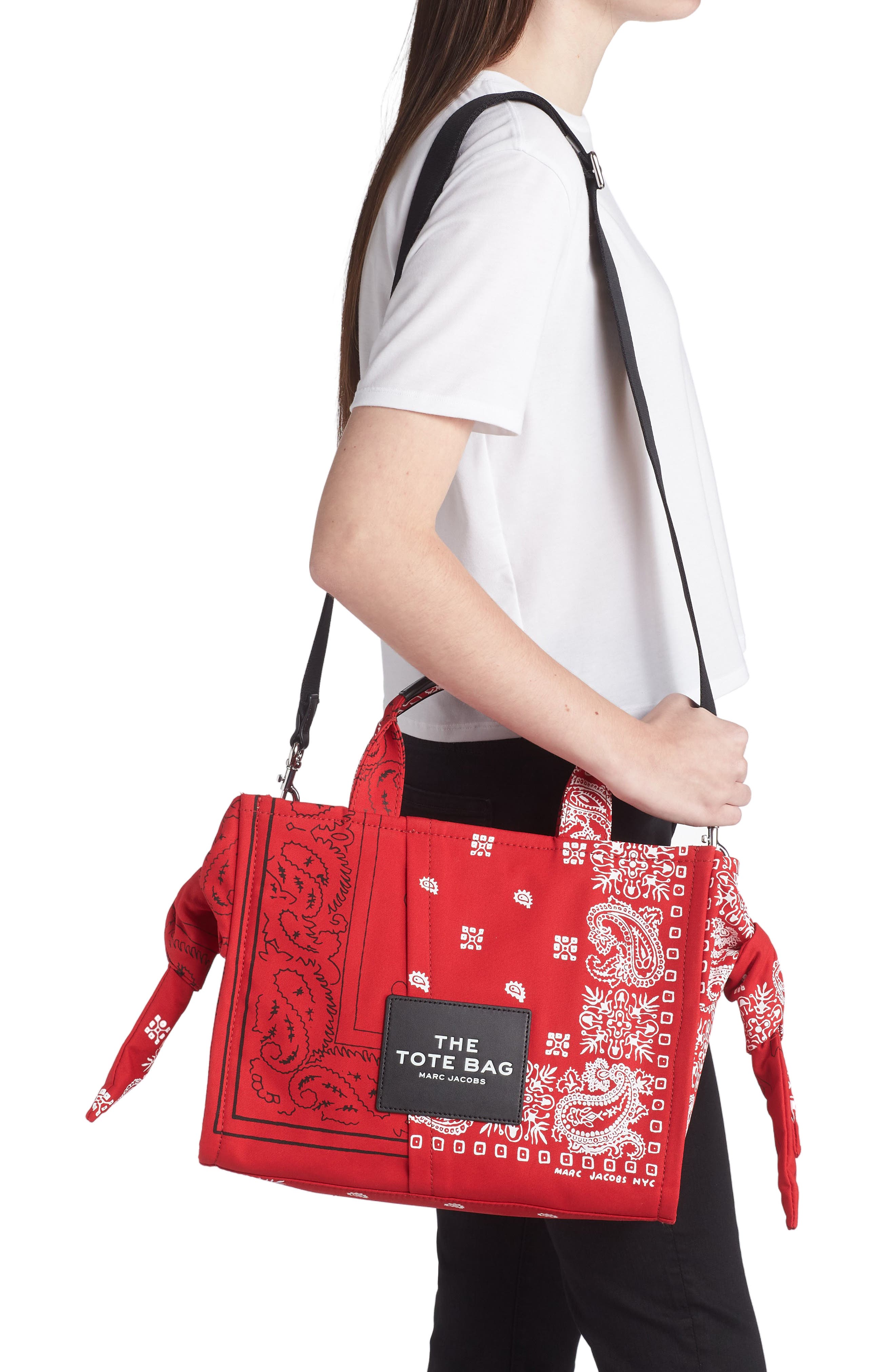 Marc Jacobs The Bandana Medium Tote Bag, Alternate, color, 