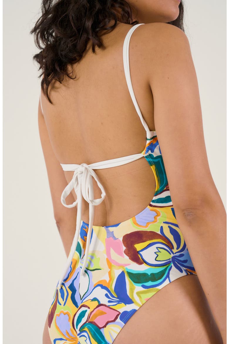 Maternity Swimsuit Samba, Alternate, color, Multicolored
