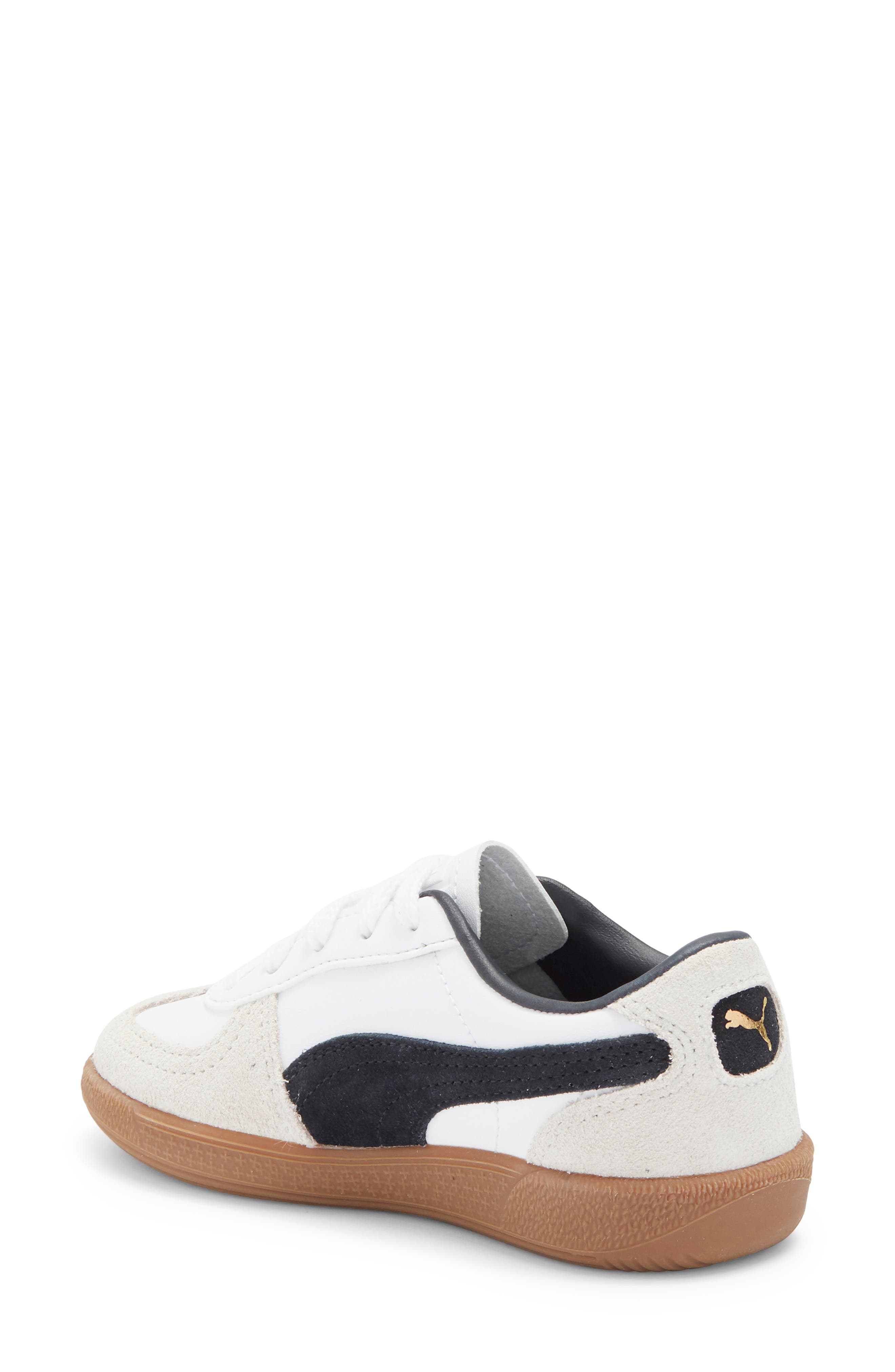 Kids' Palermo Sneaker, Alternate, color, PUMA WHITE-DARK INDIGO