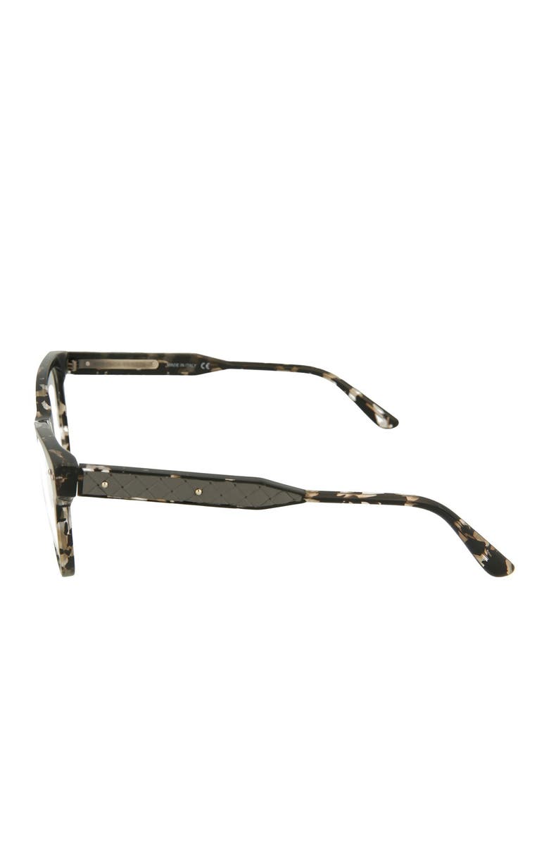 Bottega Veneta 53mm Squared Cat Eye Frames, Alternate, color,