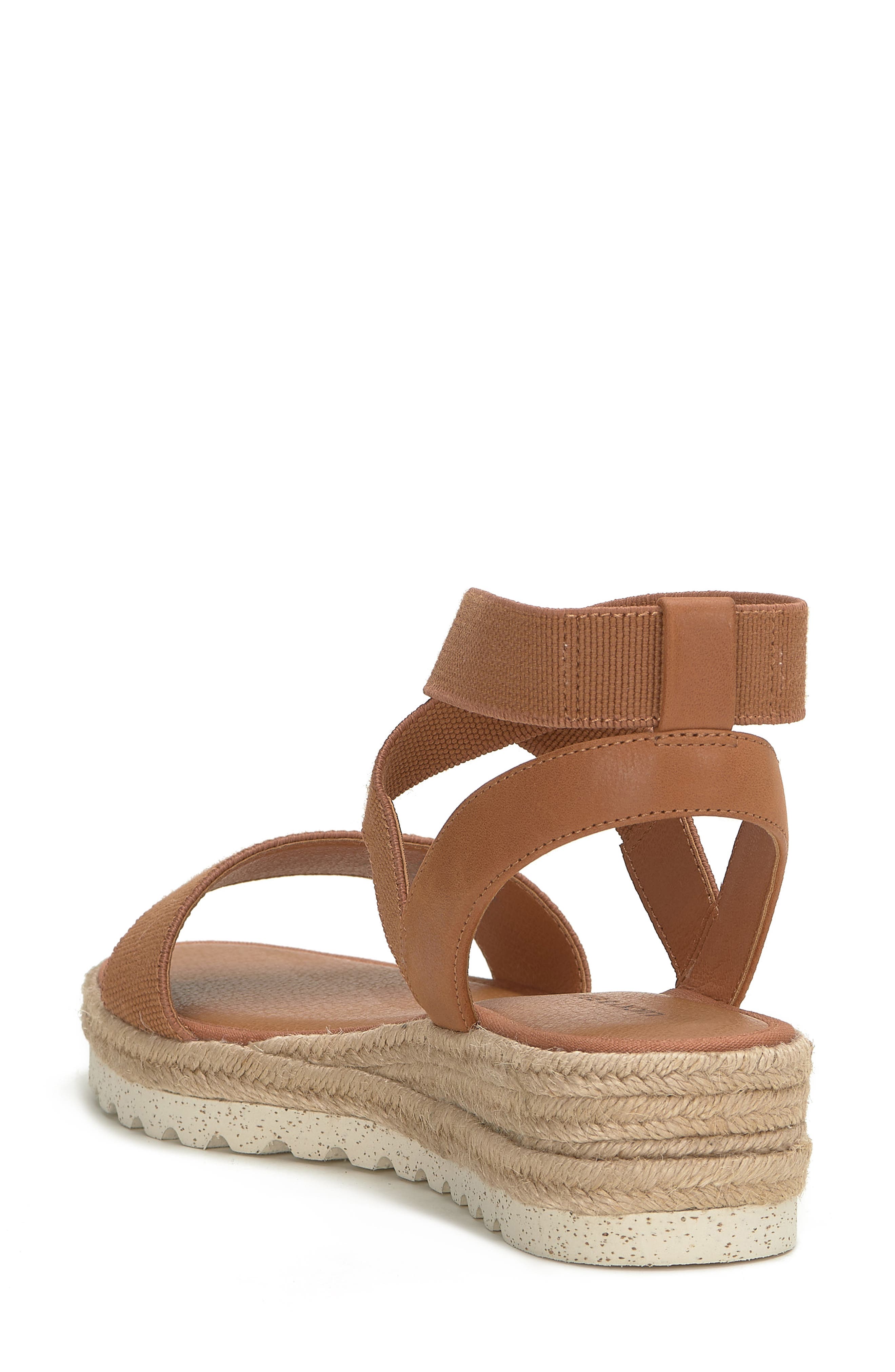 Thimba Ankle Wrap Espadrille Sandal, Alternate, color, SUNBURN LINELS