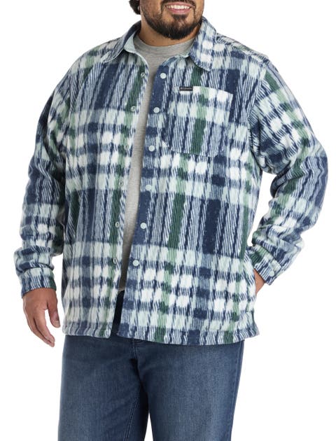 Big & Tall Steens Mountain Printed Shirt Jacket Ii