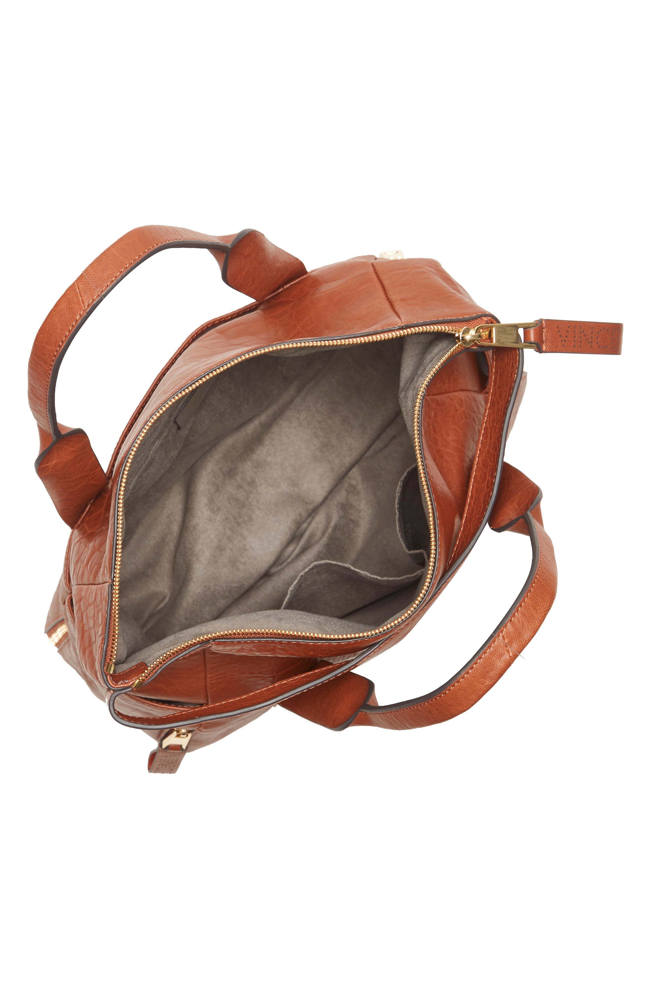 Sonny Leather Tote, Alternate, color, PINE CONE