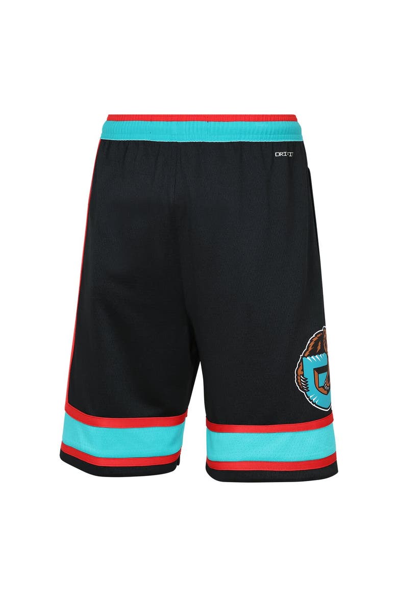 Youth Nike  Black Memphis Grizzlies Hardwood Classics Dri-FIT Swingman Shorts, Alternate, color, Black