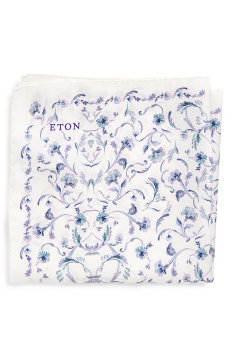 Floral Silk Pocket Square