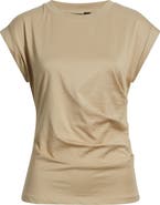 BOSS Epka Strong Shoulder Jersey Top