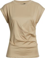 BOSS Epka Strong Shoulder Jersey Top