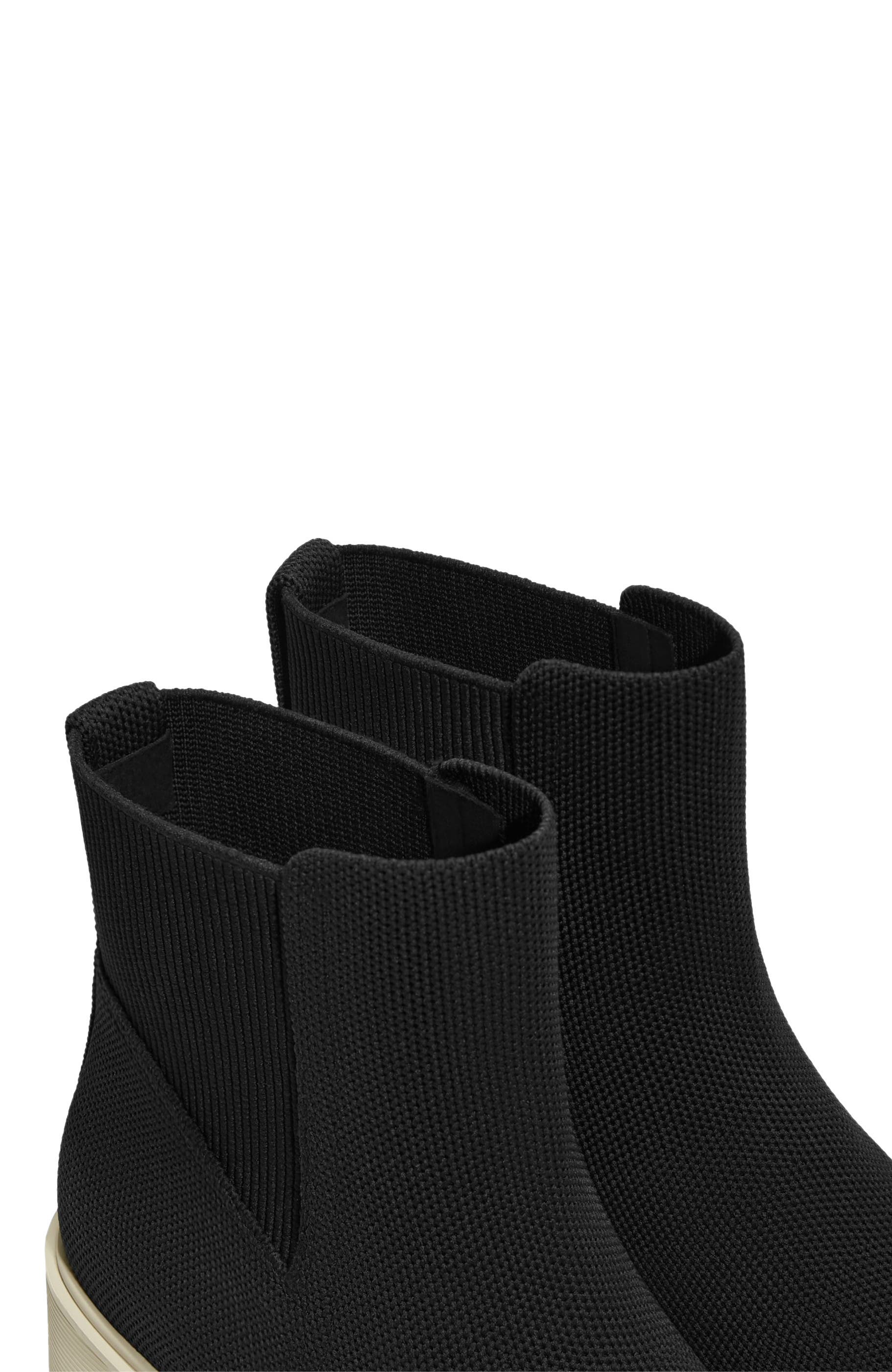 VIVAIA Round-Toe Chunky Platform Travel Boots, Alternate, color, Black-Beige